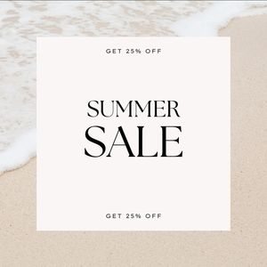 VACATION SUMMER SALE 25% OFF SELECT ITEMS